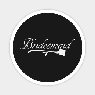 Bridesmaid Wedding Accessories Magnet